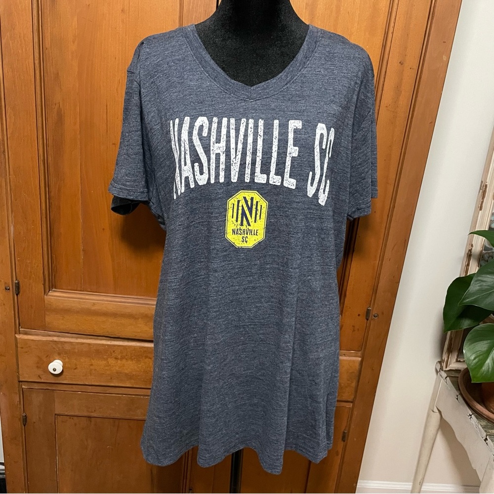 MLS Nashville SC Women’s V-Neck T-Shirt